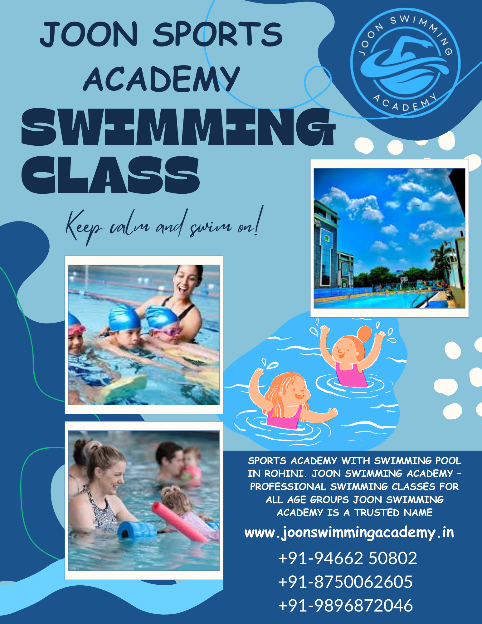 Best Swimming Classes in Delhi